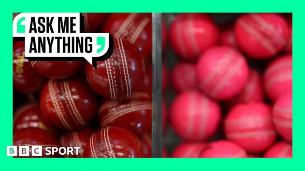 Do red, white and pink cricket balls behave differently?